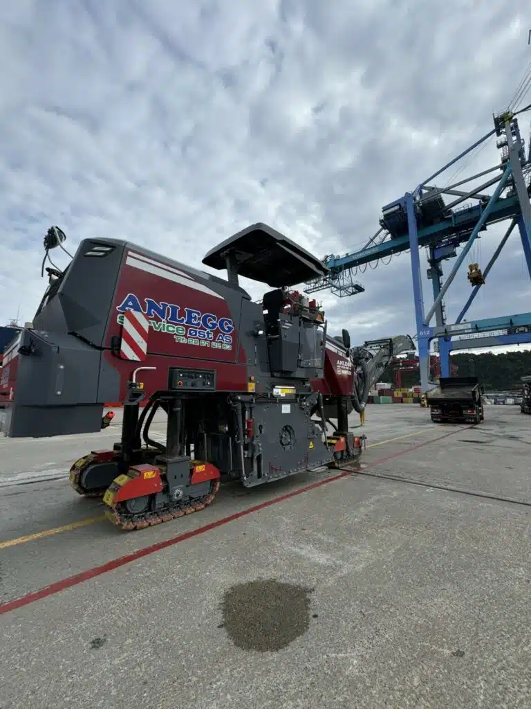 Maskin fra Anleggservice Øst
